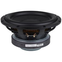 Main product image for Peerless SDF-250F75PR01-06 10" Paper Cone Subwoofer 264-1654